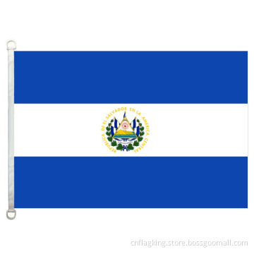 El Salvador national flag 90*150cm 100% polyster